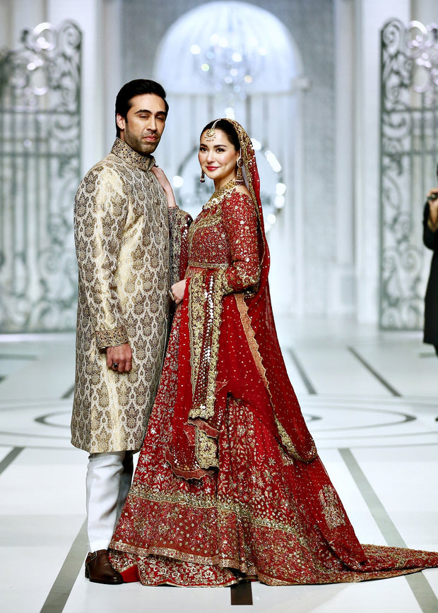 Designer Bridal Dark Red Indian Wedding ...